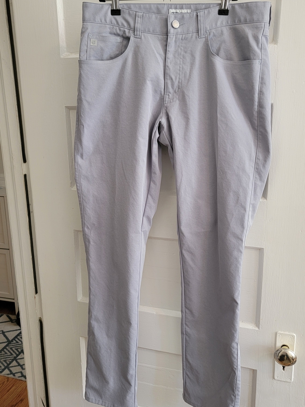 Peter Millar Light Gray Chinos